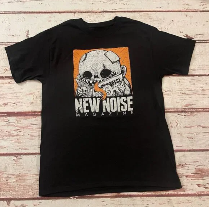 New Noise Magazine T Shirt Black Size Medium‎ Punk