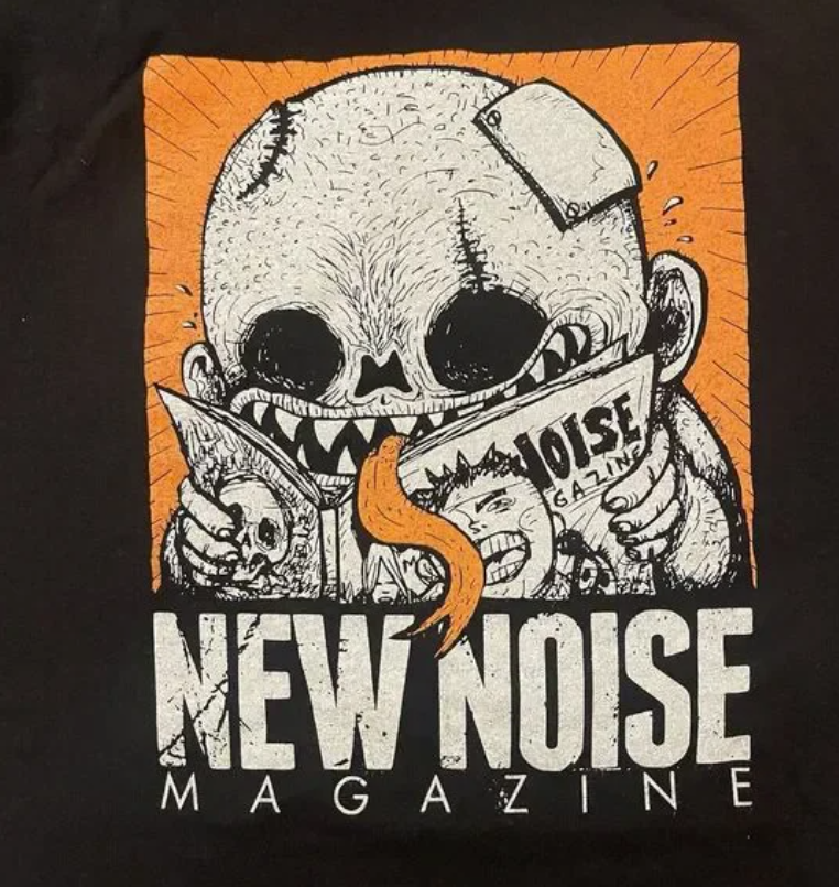 New Noise Magazine T Shirt Black Size Medium‎ Punk